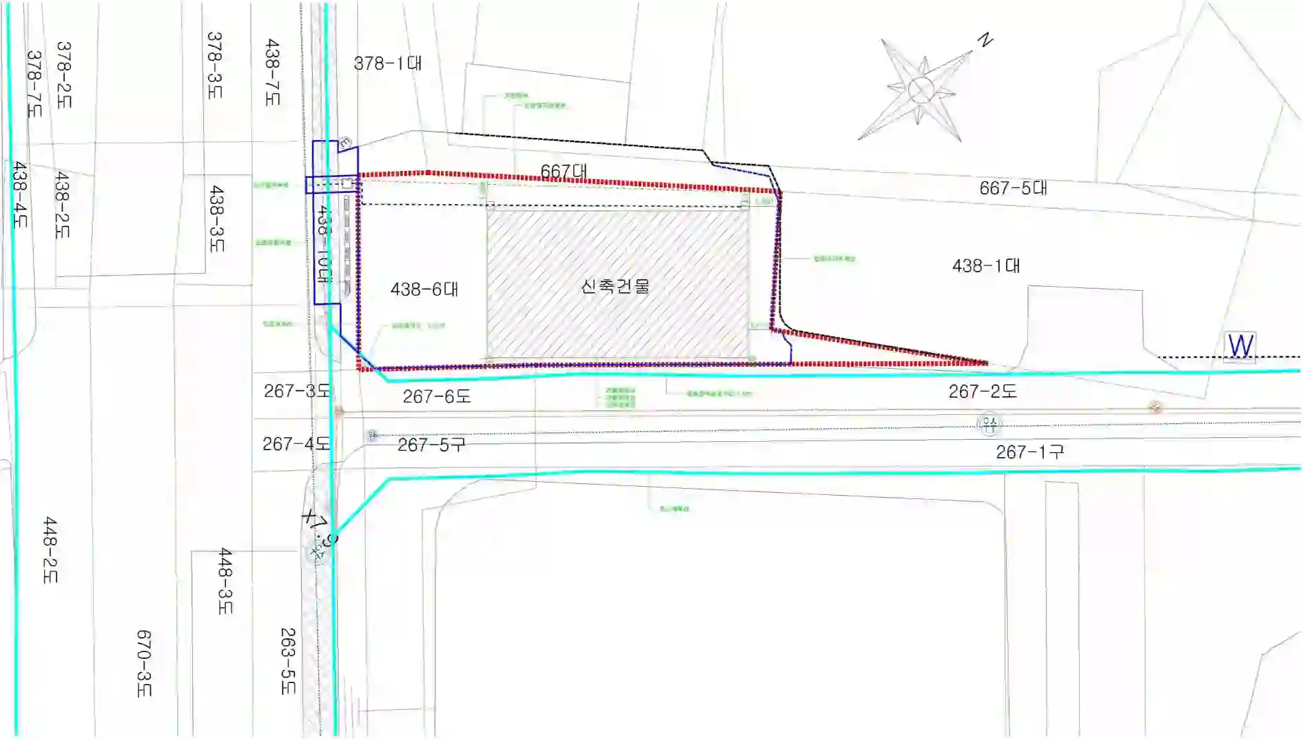 신대동 438-6 배치도 이미지
